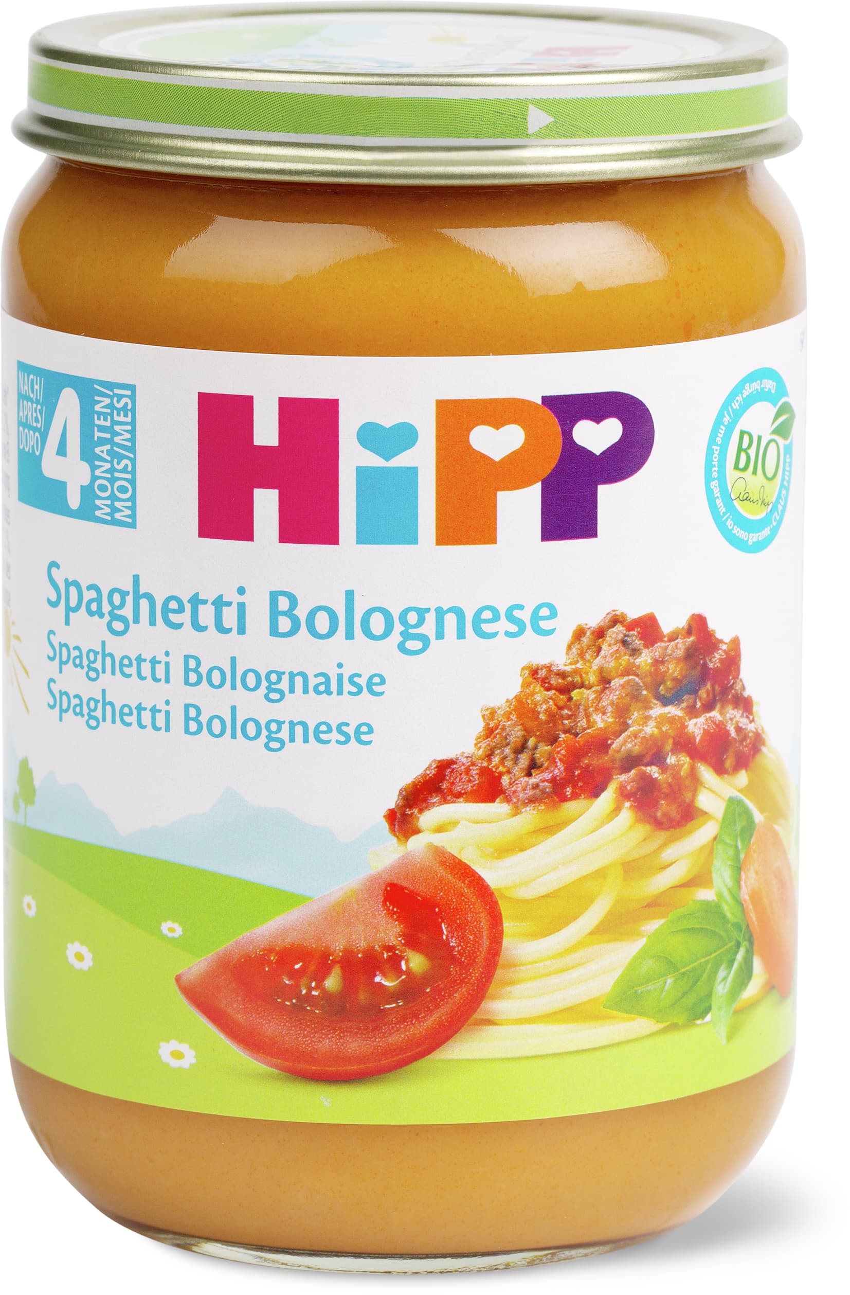 Hipp Spaghettis bolognaise 190g